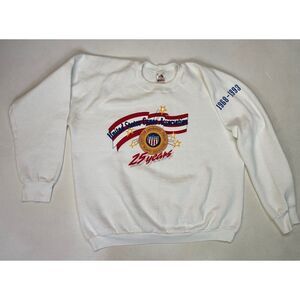 VINTAGE United States Canoe Association 1993 Sweatshirt Men Large USA 90s